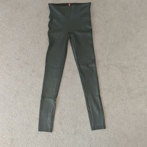 Spanx faux leather leggings